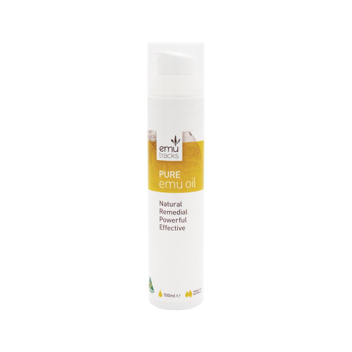 Emu Tracks Pure Emu Oil 100ml - QVM Vitamins™