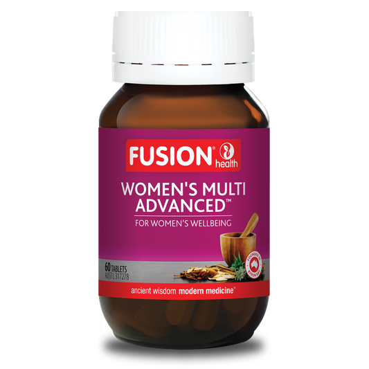 Fusion Health Women’s Multi Advanced 60 Tablets - QVM Vitamins™