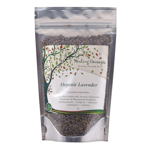 Healing Concepts Organic Lavender 50g - QVM Vitamins™