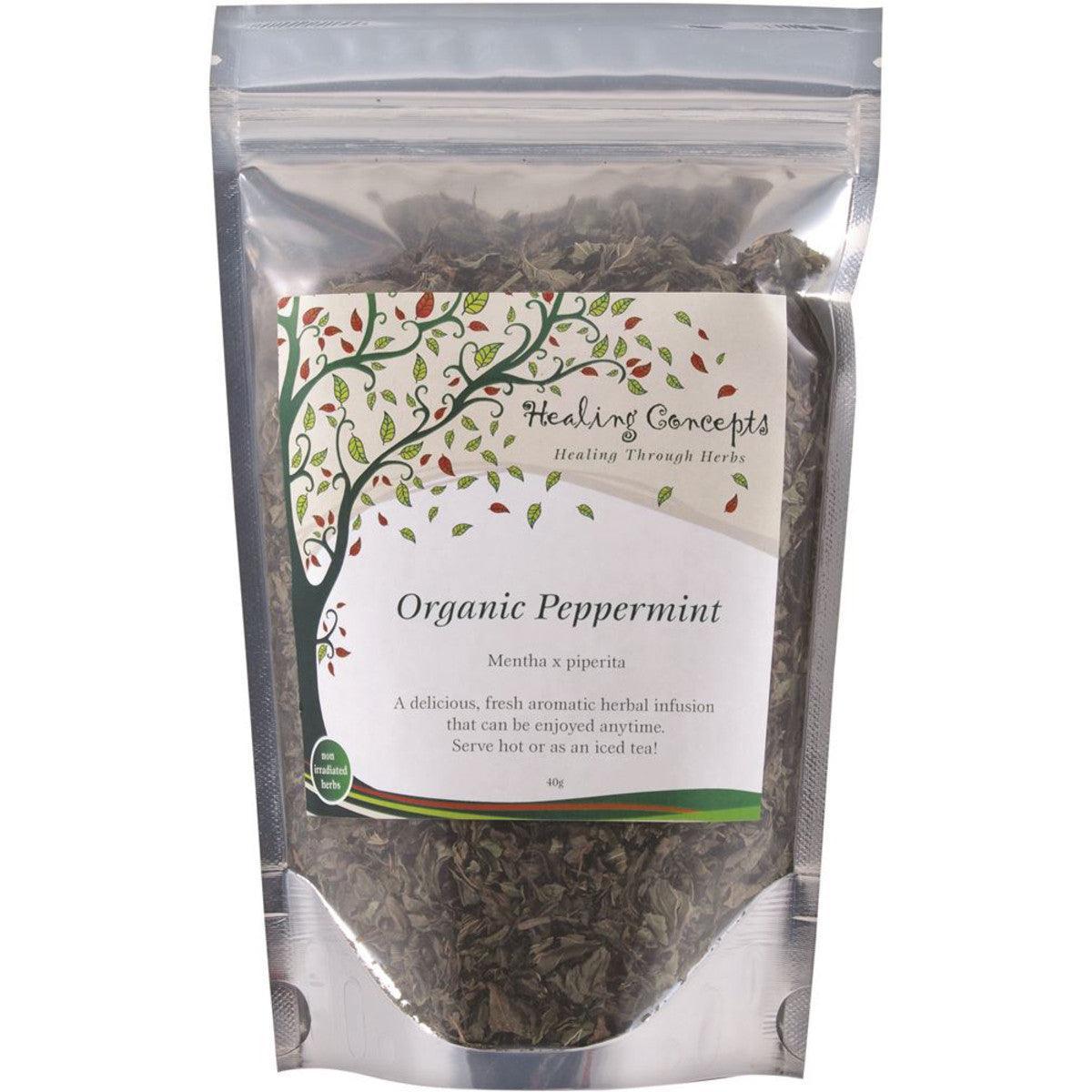 Healing Concepts Organic Peppermint 30g - QVM Vitamins™