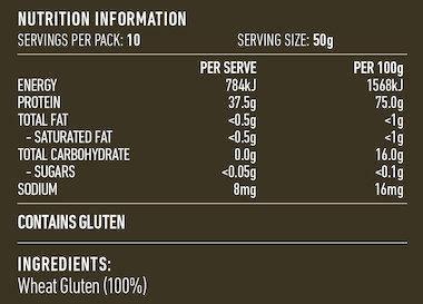 Lotus Gluten Flour 500g - QVM Vitamins™