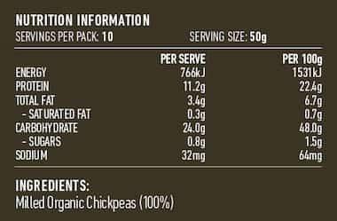 Lotus Organic Besan Flour Chickpea 500g - QVM Vitamins™