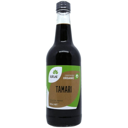 Lotus Organic Tamari 500ml - QVM Vitamins™