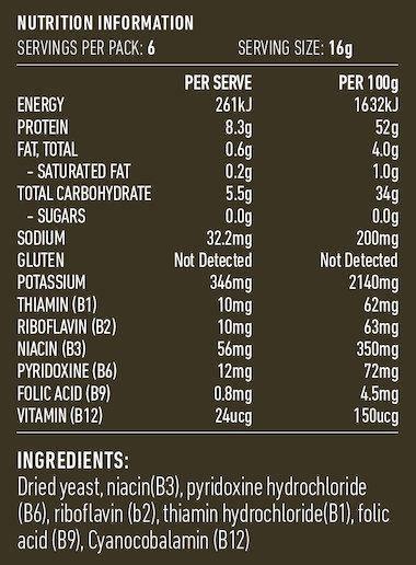 Lotus Savoury Yeast Flakes 100g - QVM Vitamins™
