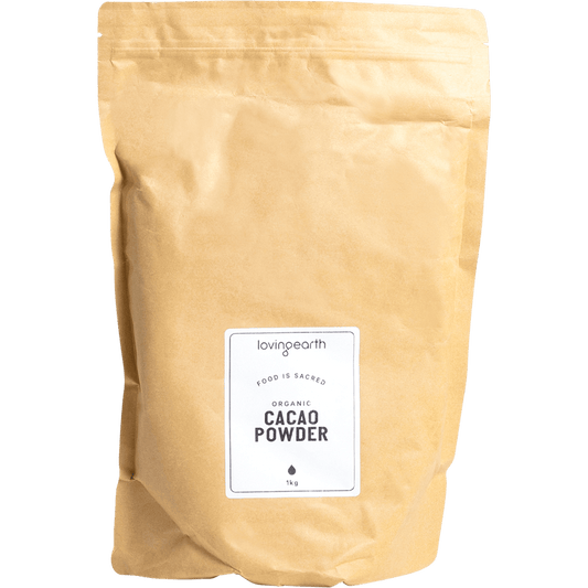 Loving Earth Organic Cacao Powder 1kg - QVM Vitamins™