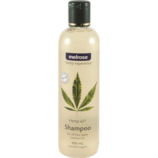 Melrose Hemp Organic Shampoo 300ml - QVM Vitamins™