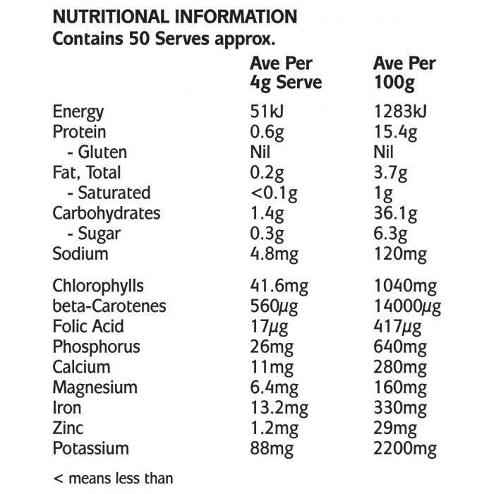 Melrose Organic Essential Greens 200g - QVM Vitamins™