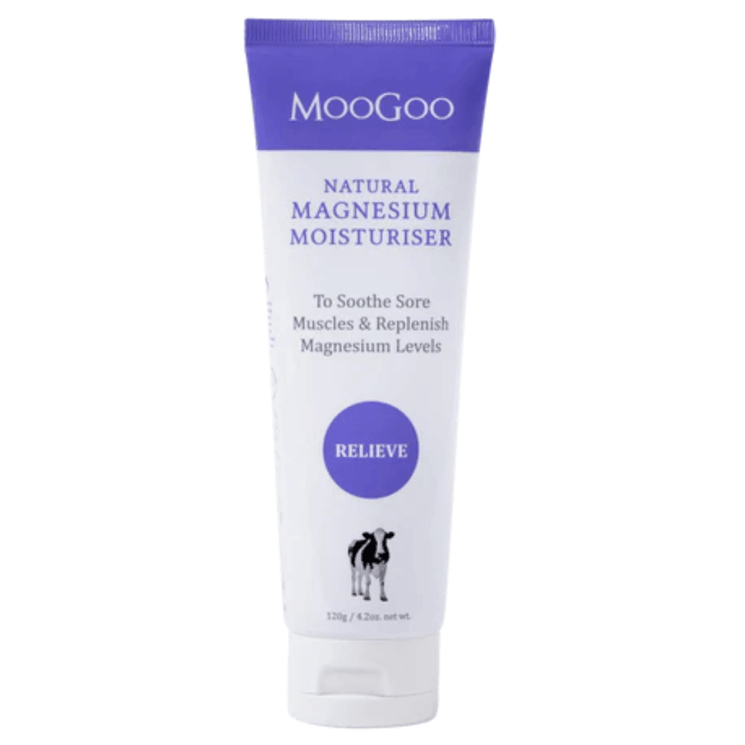 MooGoo Natural Magnesium Moisturiser 120g - QVM Vitamins™