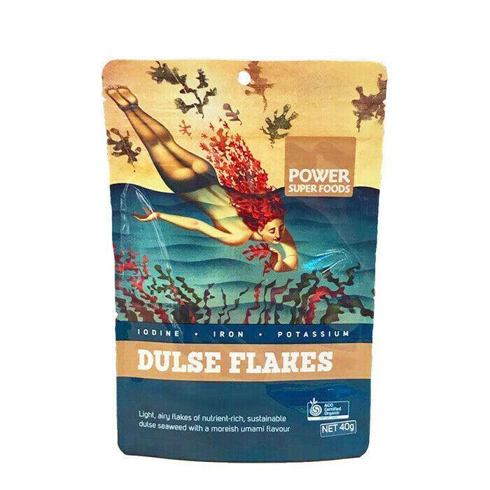 Power Super Foods Dulse Flakes Organic 40g - QVM Vitamins™