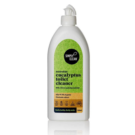 Simply Clean Australian Eucalyptus Toilet Cleaner 500ml - QVM Vitamins™