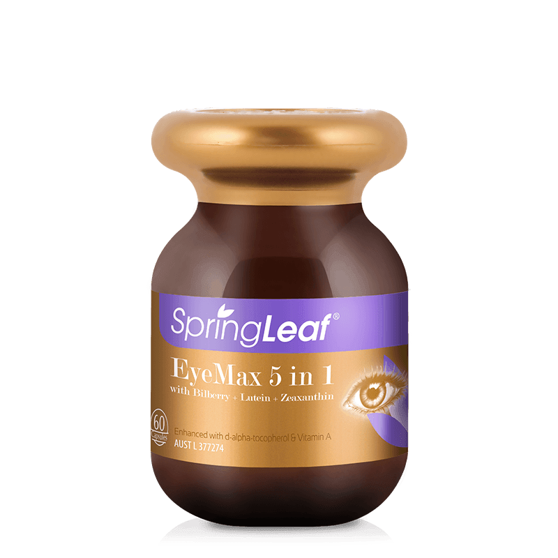 Spring Leaf EyeMax 5 in 1 60 Capsules - QVM Vitamins™
