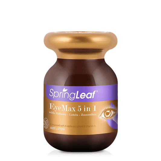 Spring Leaf EyeMax 5 in 1 60 Capsules - QVM Vitamins™