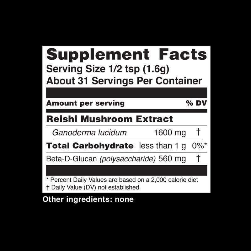 Teelixir Reishi Superfood Mushrooms 50g - QVM Vitamins™