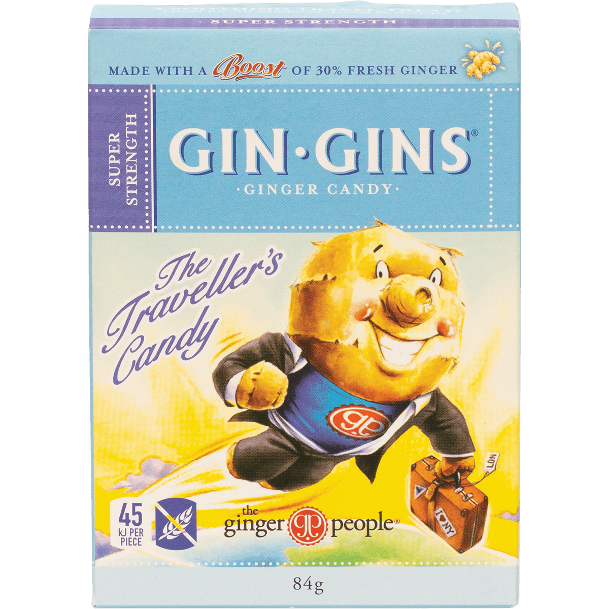 The Ginger People Super Strength Candy 84g - QVM Vitamins™