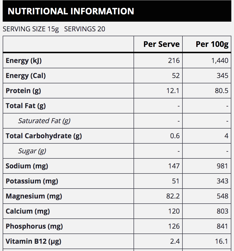 VPA Bussin Intra 300g - 20 servings - QVM Vitamins™