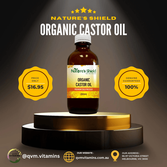 Castor Oil: The Natural Remedy That Could Change Your Life - QVM Vitamins™