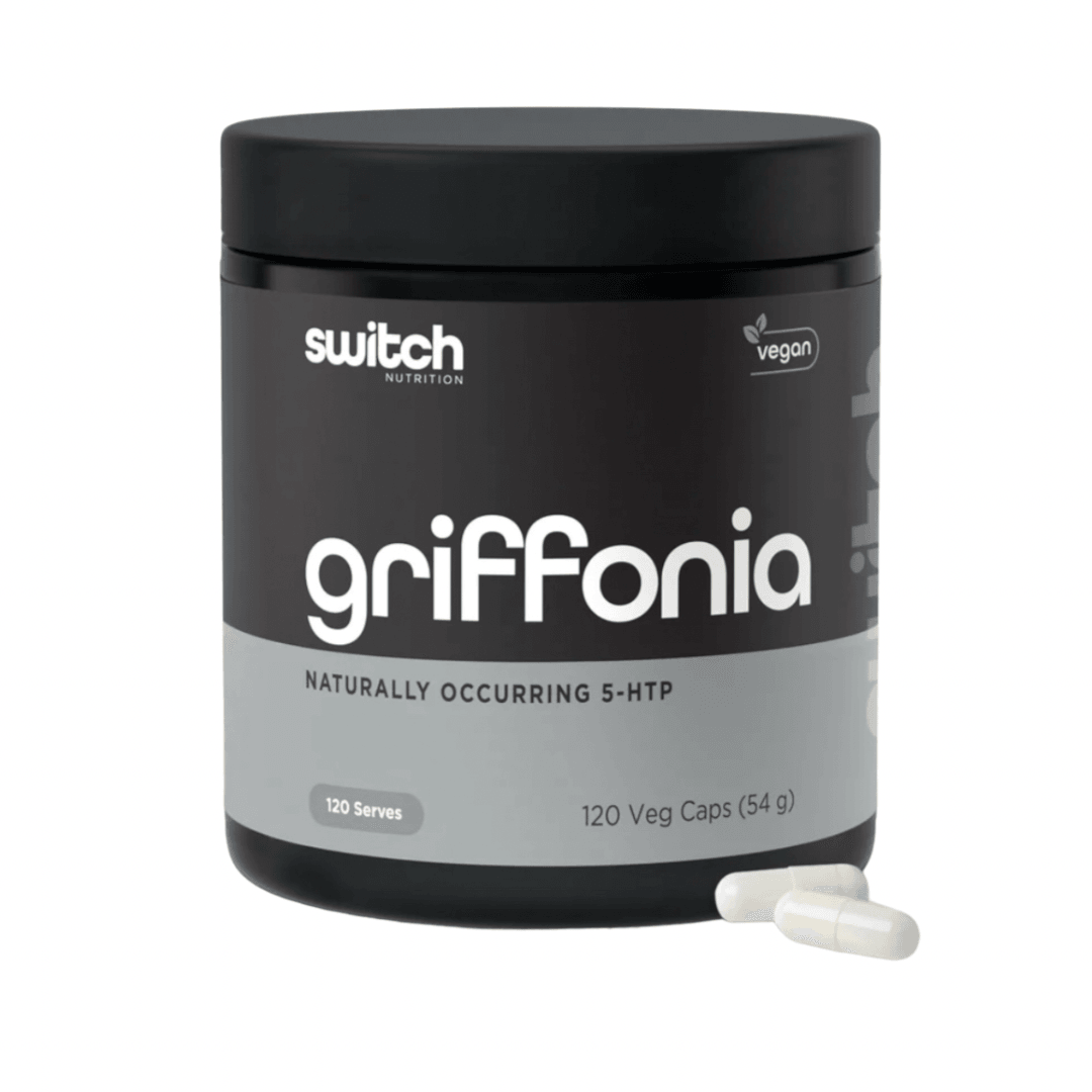 Switch Nutrition Griffonia (5-htp) 120 Capsules - QVM Vitamins™