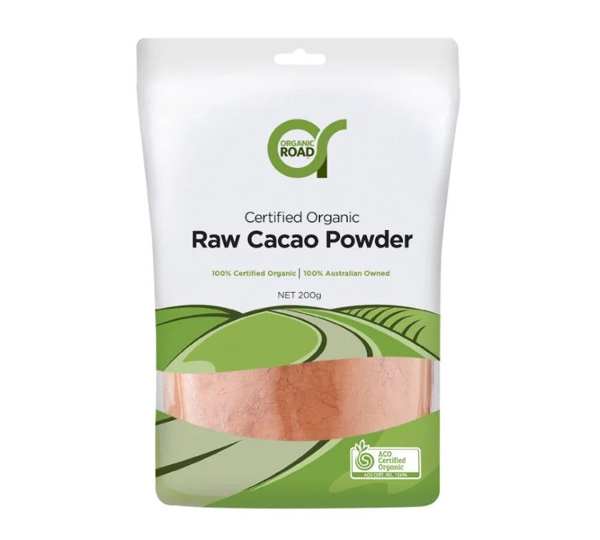Organic Road Raw Cacao Powder Organic 200g