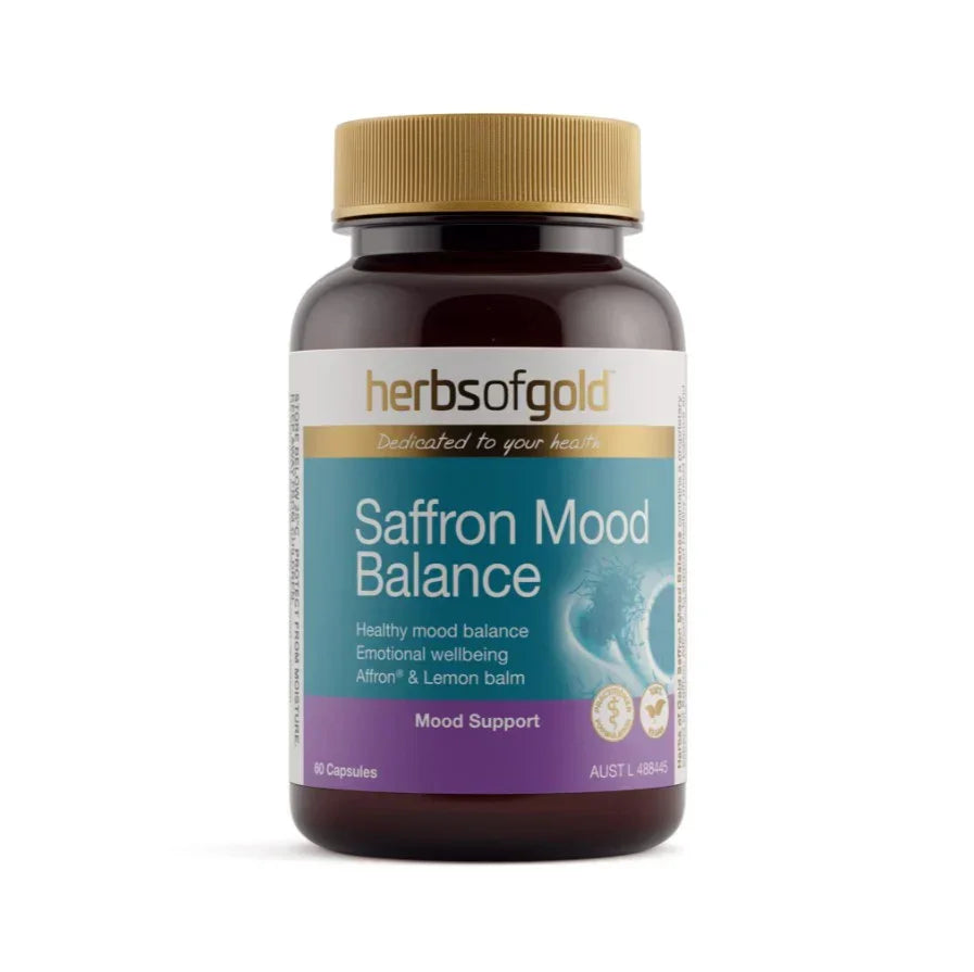 Herbs of Gold Saffron Mood Balance 60 Capsules