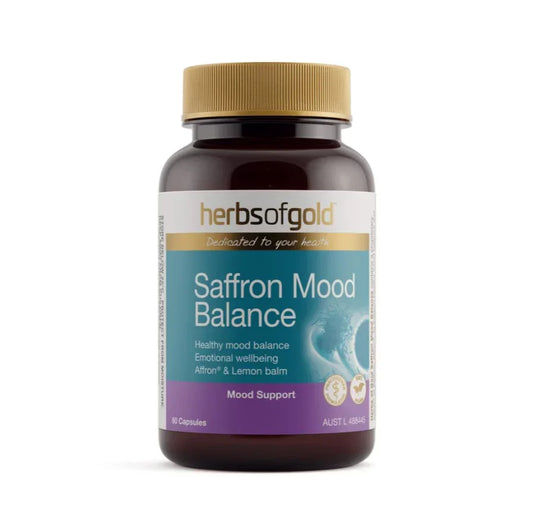 Herbs of Gold Saffron Mood Balance 60 Capsules