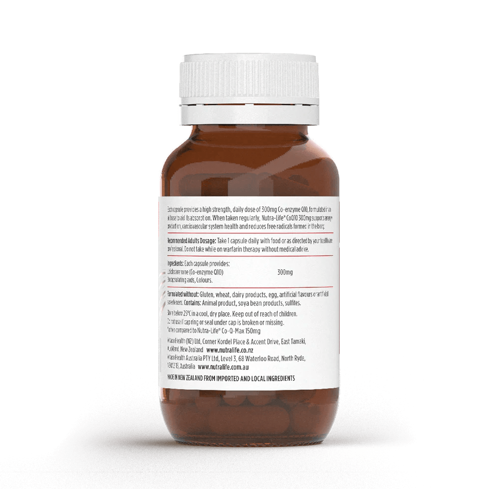 NutraLife COQ10 300mg 60 Capsules
