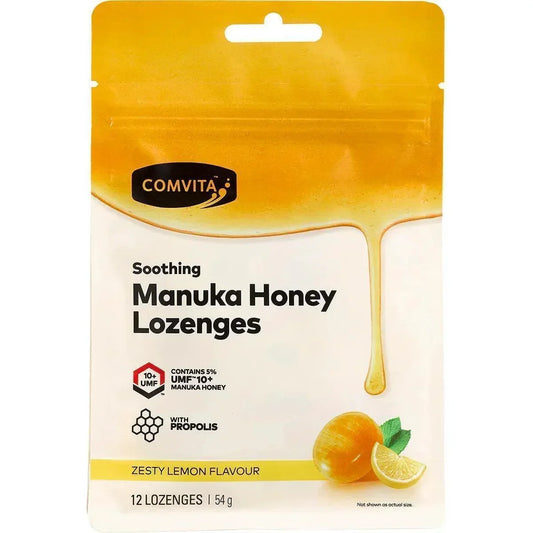 Comvita Lemon and Honey  12's Candies