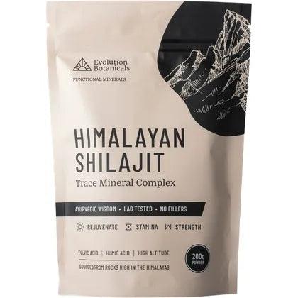 Evolution Botanicals Himalayan Shilajit Mineral Complex 200g - QVM Vitamins™