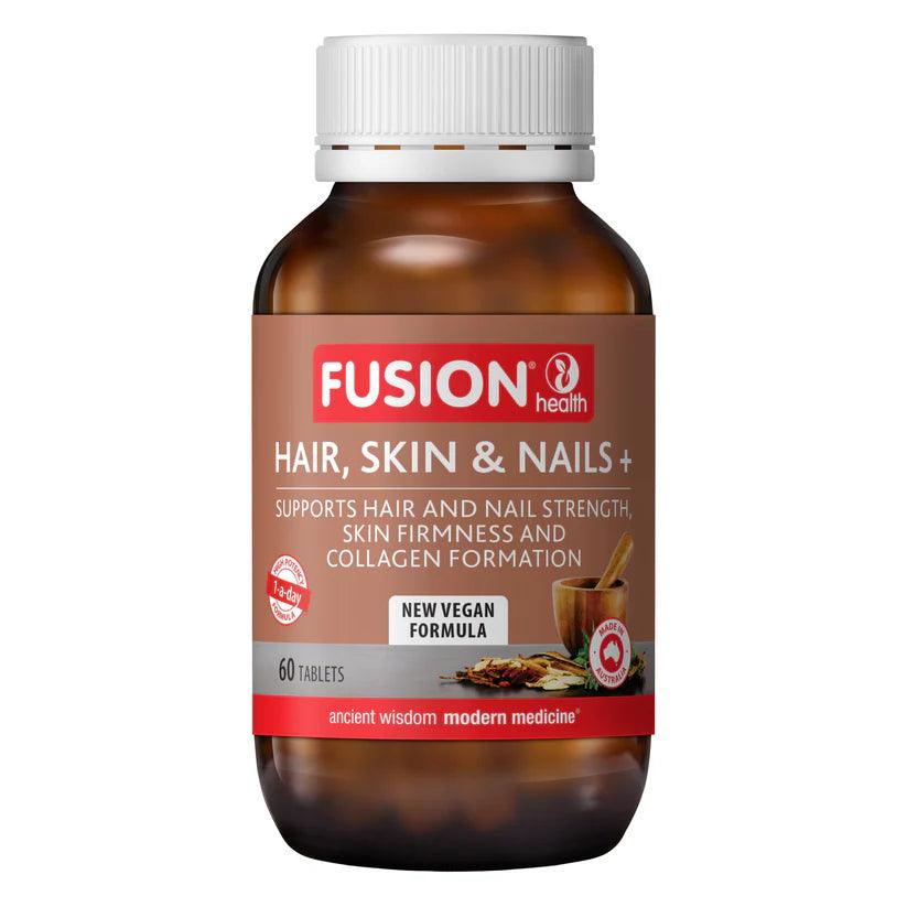 Fusion Health Hair, Skin and Nails 60 Tablets