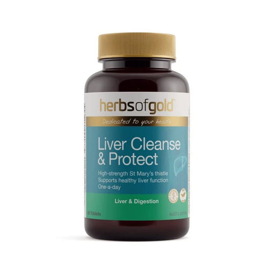 Herbs of Gold Liver Cleanse and Protect 60 Tablets