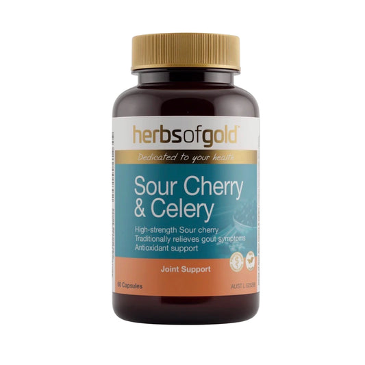 Herbs of Gold Sour Cherry and Celery 60 Capsules
