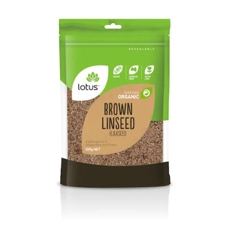 Lotus Organic Brown Linseed 500g