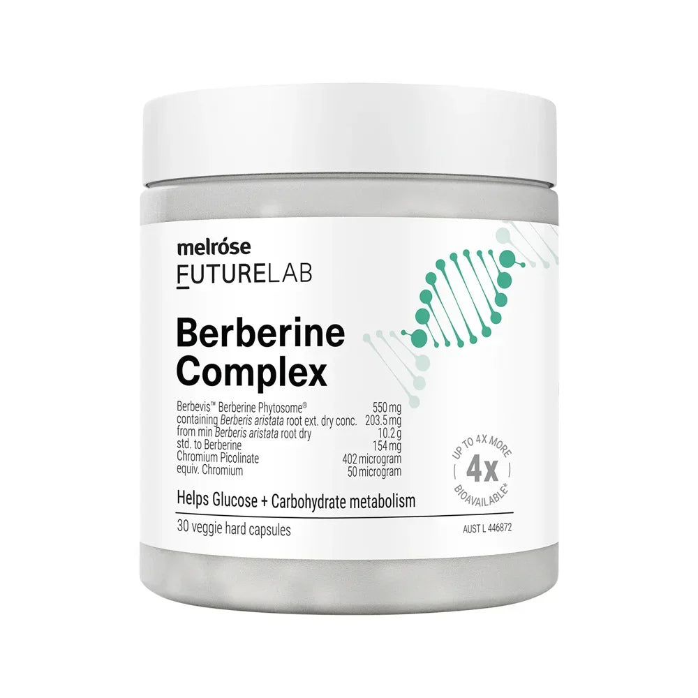 Melrose FutureLab Berberine Complex 30 Veggie Capsules