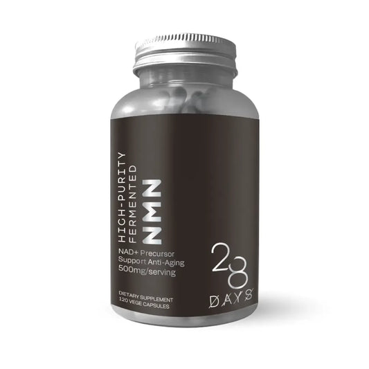28DAYS High-Purity Fermented NMN 120 Capsules