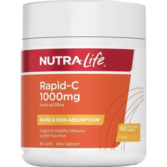 NutraLife Rapid-C 1000Mg 60 Tablets