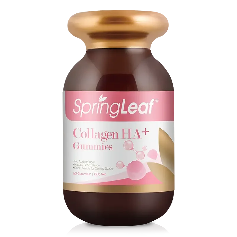 Spring Leaf Collagen HA+ 60 Gummies
