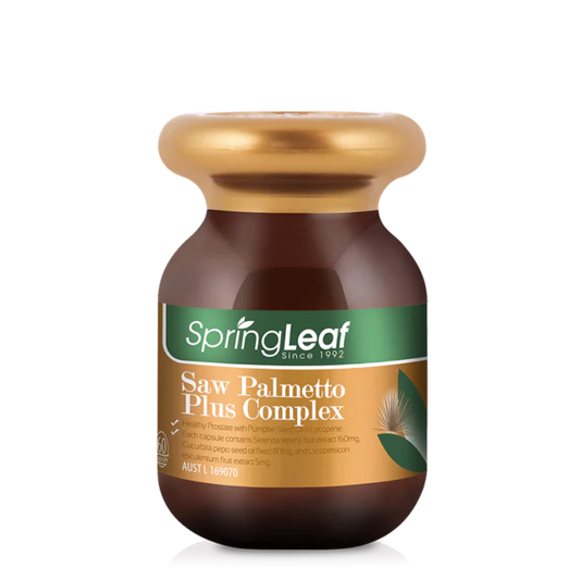 Spring Leaf Saw Palmetto Complex 1600mg 60 Capsules