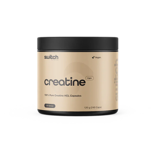 Switch Nutrition Creatine HCL 240 Capsules