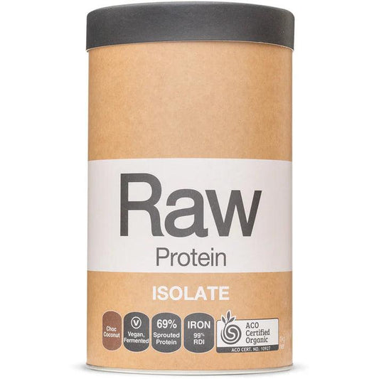 Amazonia Raw Protein Isolate Choc Coconut 1kg - QVM Vitamins™