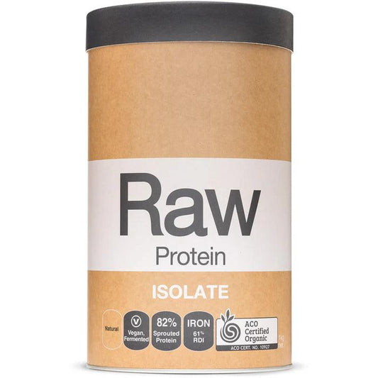 Amazonia Raw Protein Isolate Natural 1kg - QVM Vitamins™