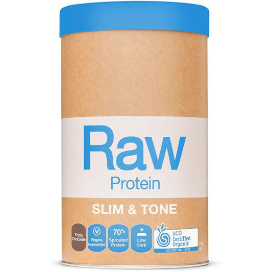 Amazonia Raw Protein Slim and Tone Triple Chocolate 1kg - QVM Vitamins™