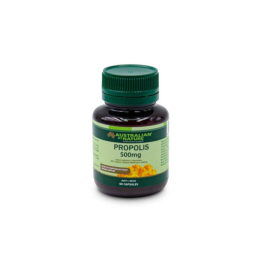 Australian by Nature Propolis 500mg 60 Capsules - QVM Vitamins™
