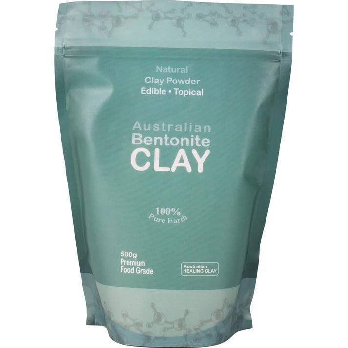 Australian Healing Bentonite Clay Powder 500g - QVM Vitamins™