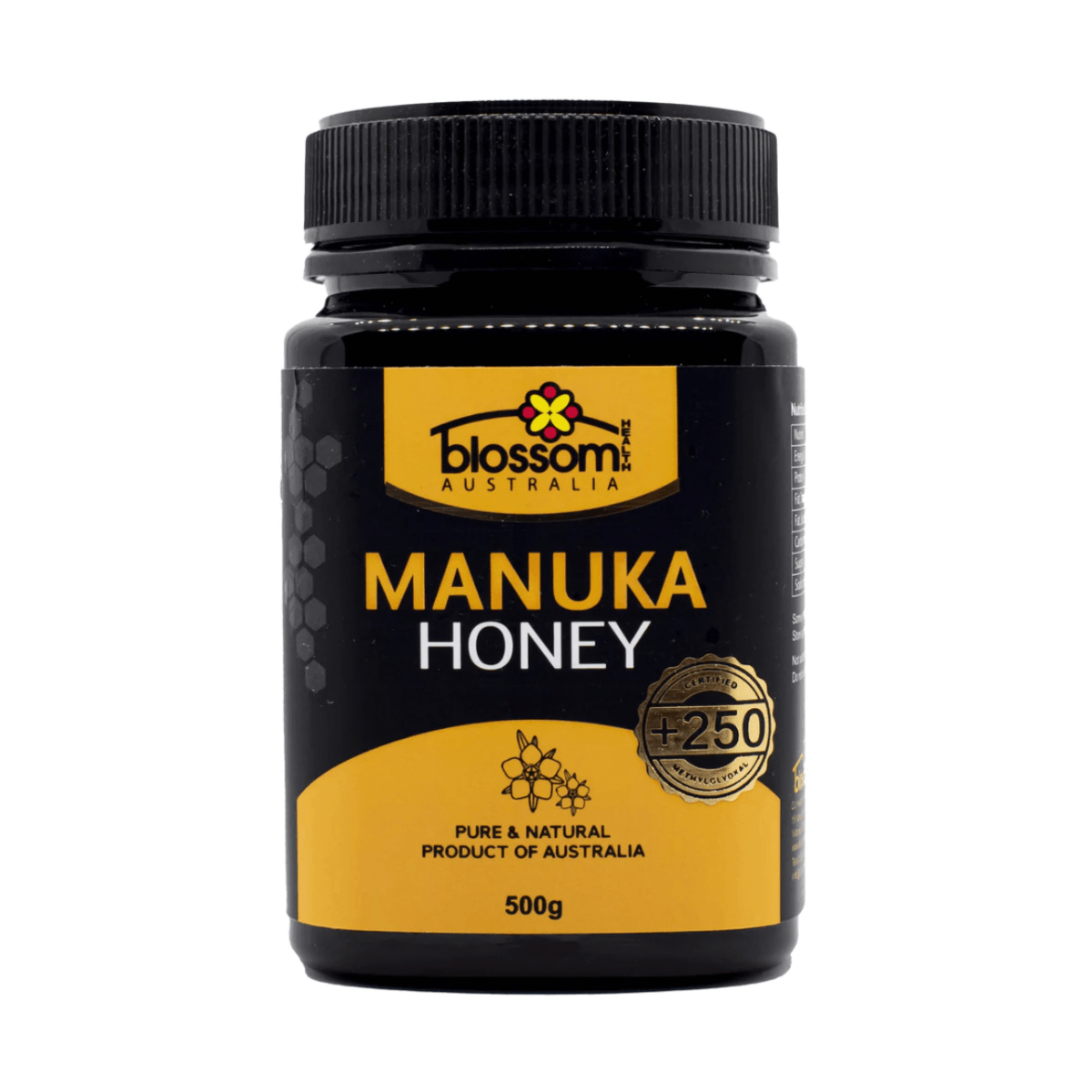 Blossom Health Manuka Honey MGO 250+ 500g - QVM Vitamins™