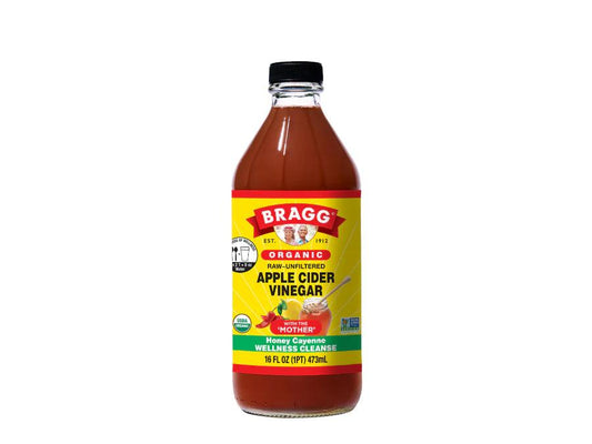 Bragg ACV Wellness Cleanse Organic 473ml - QVM Vitamins™