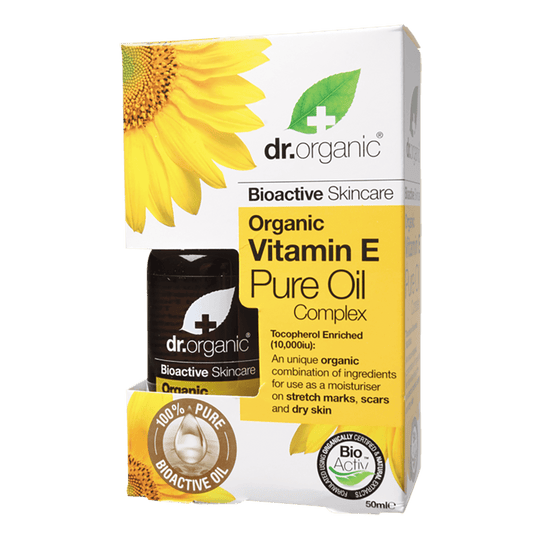 Dr Organic Vitamin E Pure Oil Complex 50ml - QVM Vitamins™