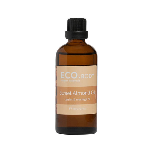 Eco Modern Essentials Carrier & Massage Sweet Almond Oil 95ml - QVM Vitamins™