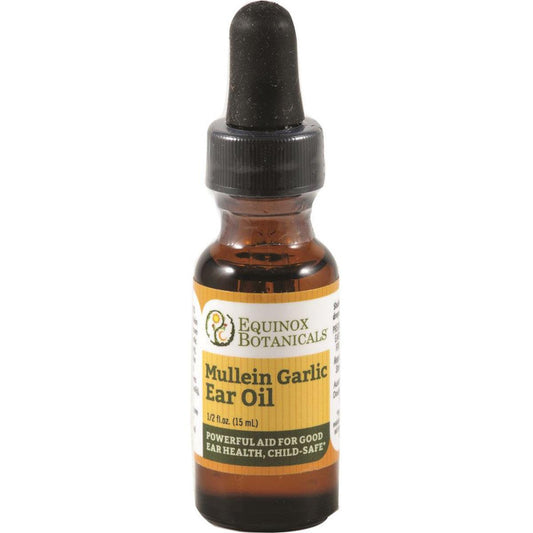 Equinox Botanicals Mullein Garlic Ear Oil 15ml - QVM Vitamins™