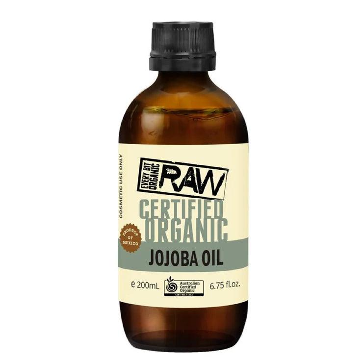 Every Bit Organic Raw Jojoba Oil 200ml - QVM Vitamins™