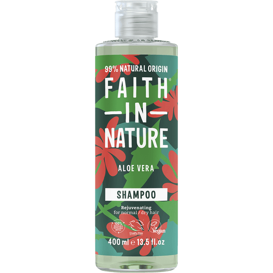 Faith In Nature Aloe Vera Shampoo 400ml - QVM Vitamins™