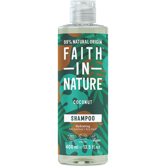 Faith In Nature Coconut Shampoo 400ml - QVM Vitamins™
